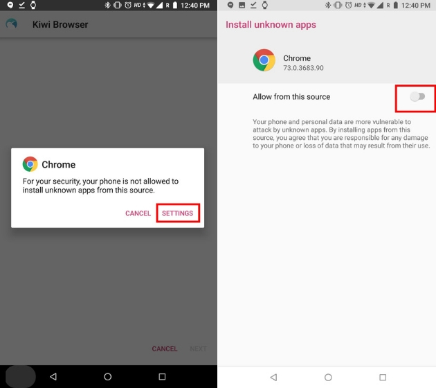 Как установить расширения Google Chrome на Android