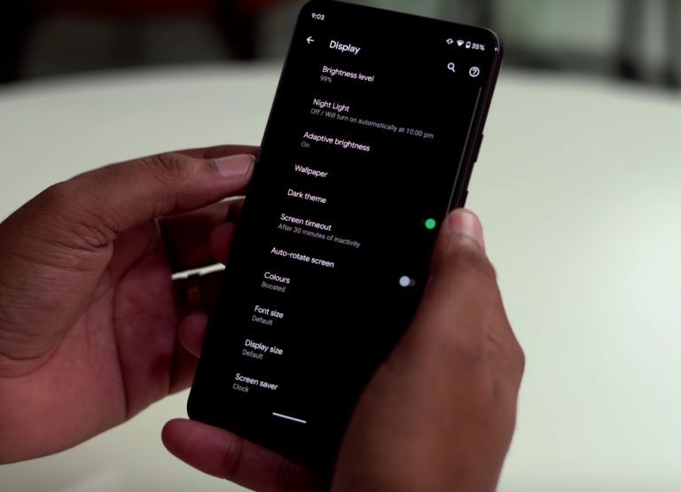 Это приложение позволяет планировать темный режим на Android 10