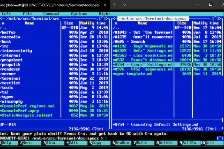 Приложение Windows Terminal получает CRT-эффекты и многое другое