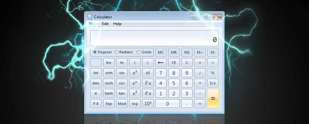 Калькулятор windows 7 возможности