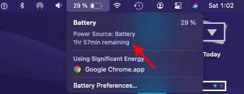 Как использовать новые настройки батареи в macOS Big Sur