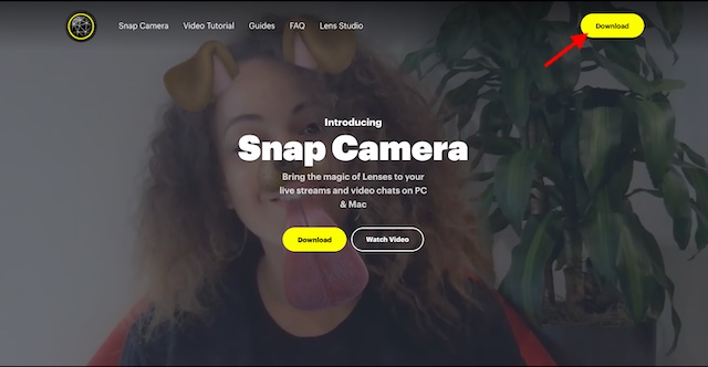 Как использовать фильтры Snap Camera в Zoom, Skype и Google Meet