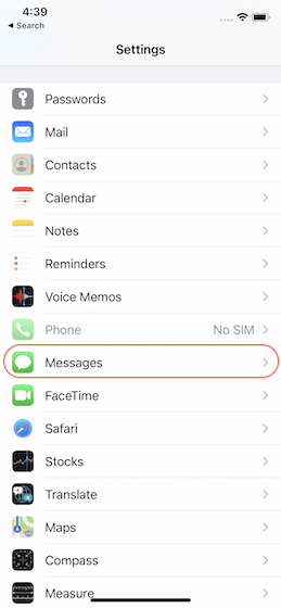 Как отключить уведомление об упоминаниях iMessage на iPhone