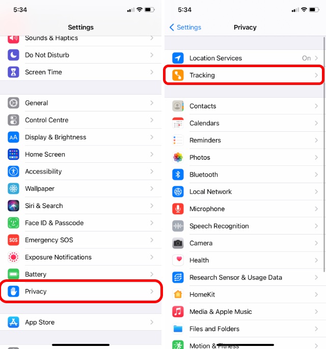 Как запретить приложениям отслеживать вас в iOS 14.5