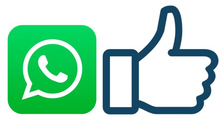 Уловка, чтобы получить кнопку «Нравится» в WhatsApp Web в стиле Facebook Messenger