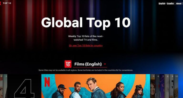 Netflix издает веб-сайт со всеми самыми популярными фильмами и сериалами в более чем 90 странах.
