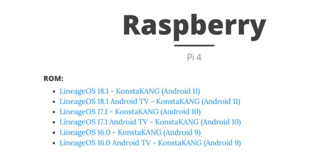 Как собрать свой собственный Android TV Box с Raspberry Pi
