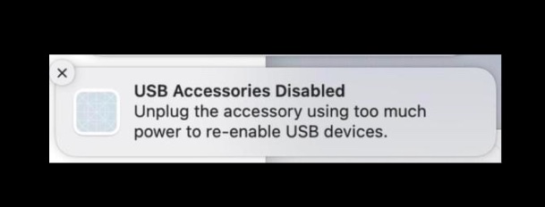 Как исправить «USB-аксессуары отключены» на Mac (все способы)