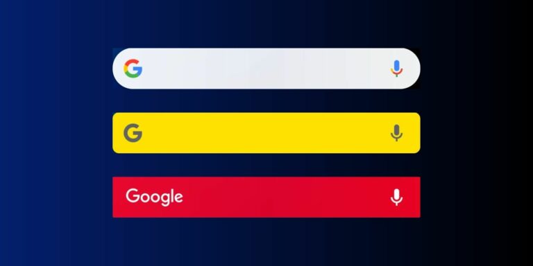 Как настроить виджет поиска Google на телефоне Android