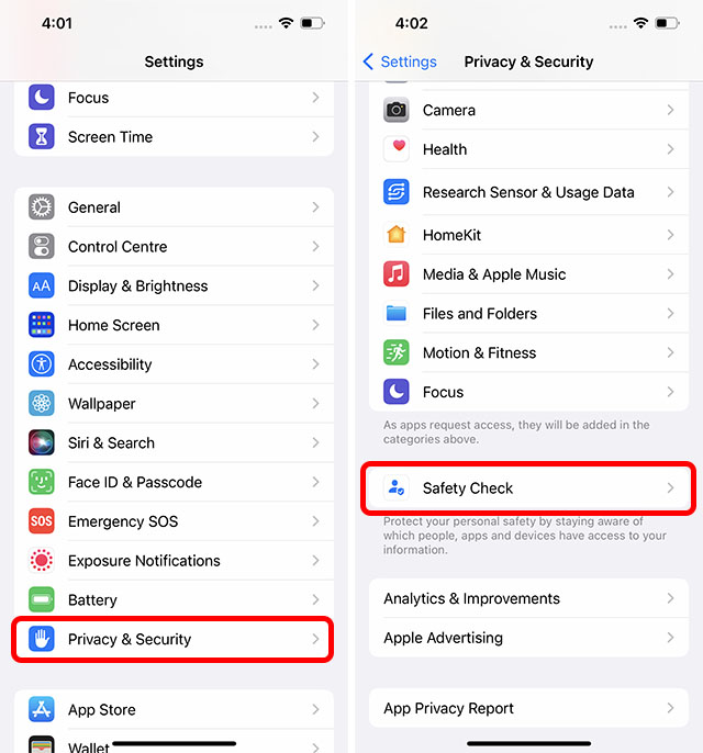 Что такое проверка безопасности в iOS 16 и как ее использовать на iPhone