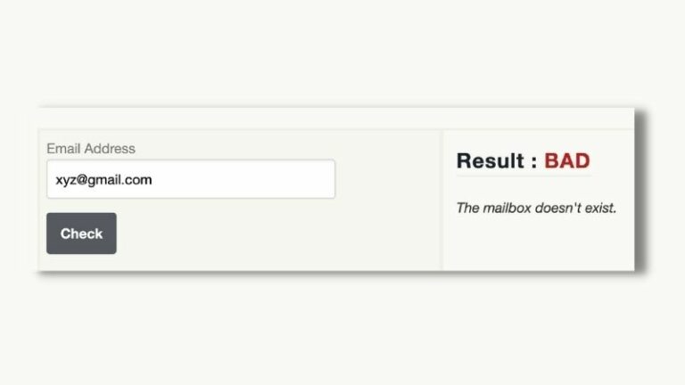 Как подтвердить адрес электронной почты без отправки электронной почты