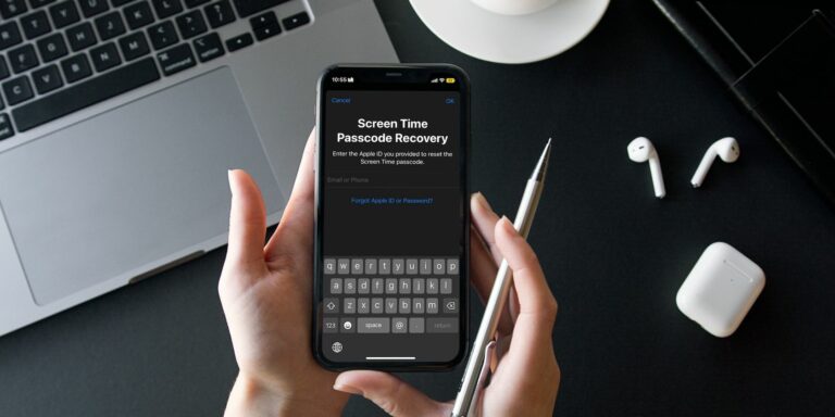 Как сбросить пароль экранного времени на iPhone, iPad и Mac